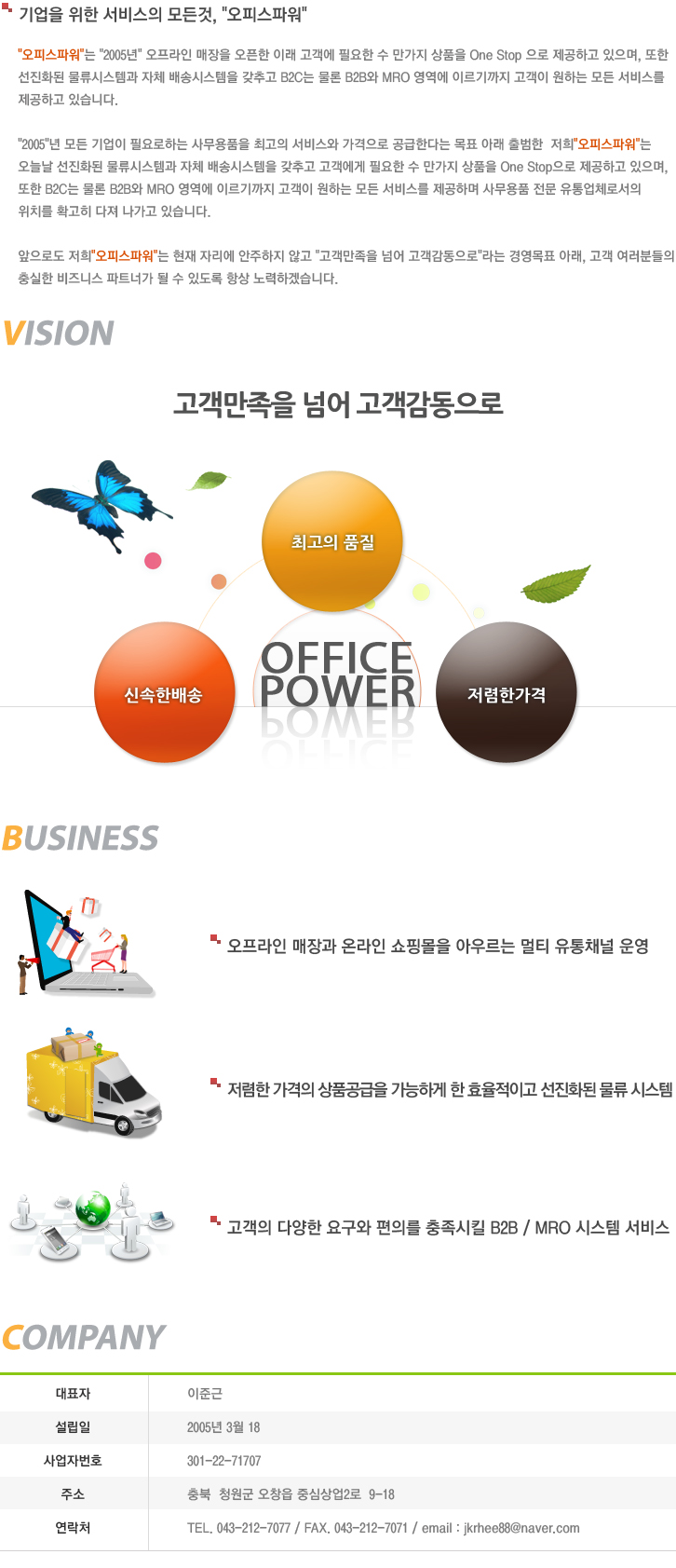 회사개요